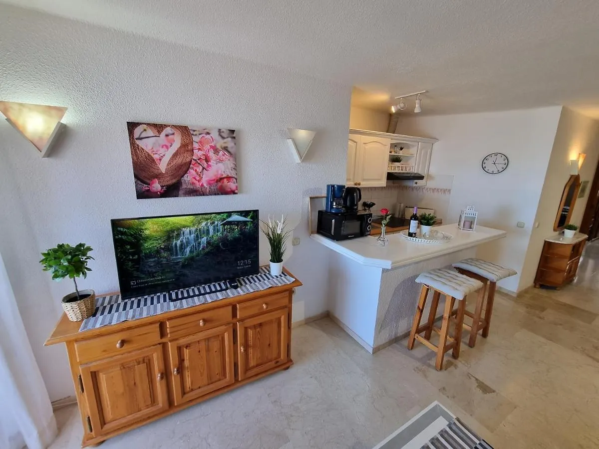 アデヘCasa Playa Del Duque 2 In 1St Sea Line Directly At The Beach, Heated Pool, Wifiアパートメント 0*, アデヘ スペイン