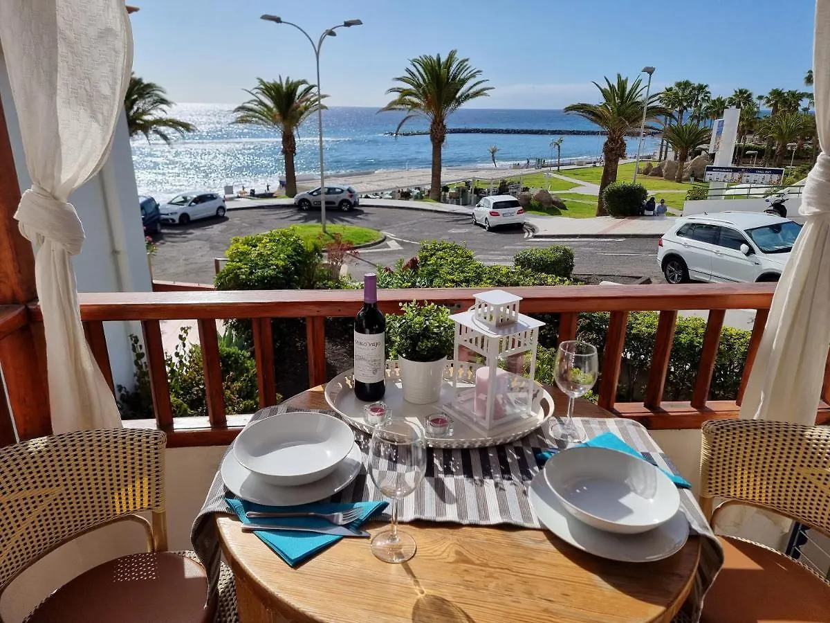 アデヘCasa Playa Del Duque 2 In 1St Sea Line Directly At The Beach, Heated Pool, Wifiアパートメント